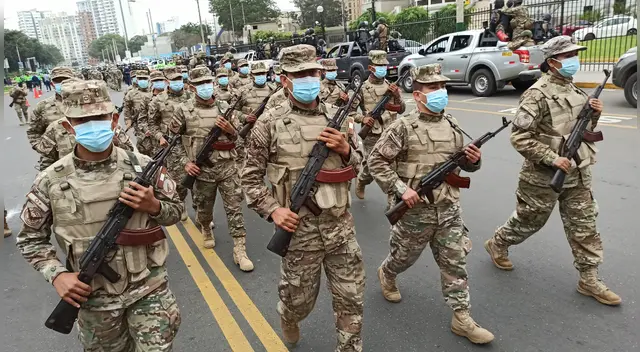 Ministerio de Defensa pide calma y unidad a la población.