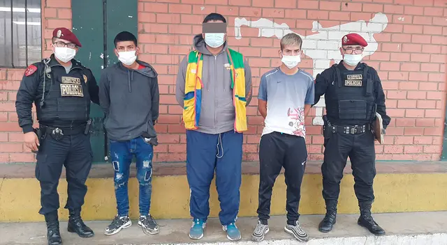 PNP detuvo a Los Buitres de Mariscal PNP detuvo a Los Buitres de Mariscal