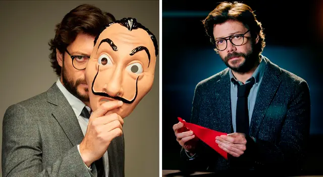 'El Profesor' el principal personaje de La Casa de Papel.