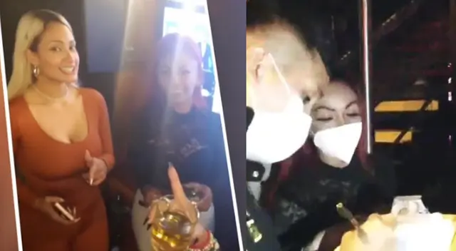 Deysi Araujo y Nadeska fueron intervenidas por la policías tras participar en juerga en discoteca. Deysi Araujo y Nadeska fueron intervenidas por la policías tras participar en juerga en discoteca.