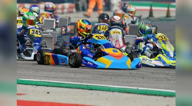 Andrés Cárdenas ya mira la tercera fecha del WSK Euro Series del 24 al 27 de este mes.