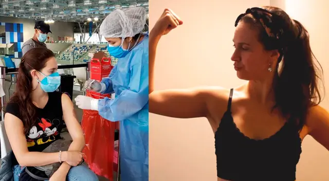 Emilia Drago contó cómo fue que la vacunaron contra la COVID-19 y ahora se encuentra protegida.