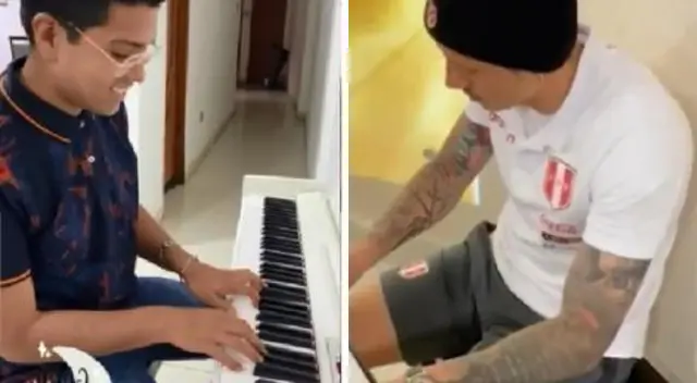 El líder de Grupo 5, Christian Yaipén emocionó a sus seguidores al mostrar sus dotes musicales al igual que hizo Gianluca Lapadula días antes.