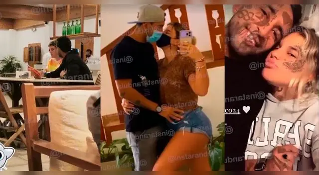 La rubia no oculta su amor por el pelotero.