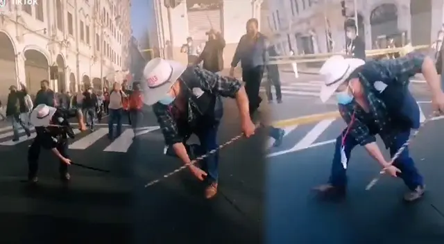 Ronderos se suman a las manifestaciones a favor de Pedro Castillo, de Perú Libre. Ciudadanos piden al JNE que se pronuncie con celeridad.