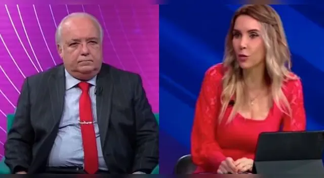 Juliana Oxenford recibió un elogio en pleno programa en vivo.