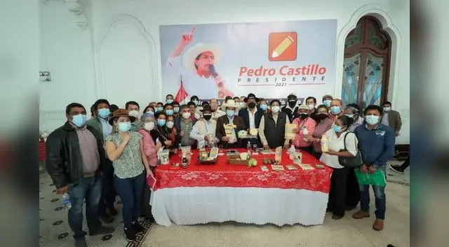 Pedro Castillo se reunió con líderes agrarios. Pedro Castillo se reunió con líderes agrarios.