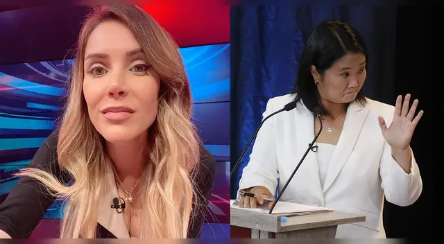 La periodista puso en tela de juicio las intenciones del partido Fuerza Popular. La periodista puso en tela de juicio las intenciones del partido Fuerza Popular.