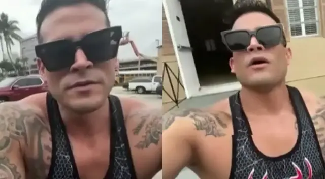 Christian Domínguez llegó a Miami para presentarse junto a otros peruanos, y contó que ya se había inoculado contra la COVID-19. Christian Domínguez llegó a Miami para presentarse junto a otros peruanos, y contó que ya se había inoculado contra la COVID-19.