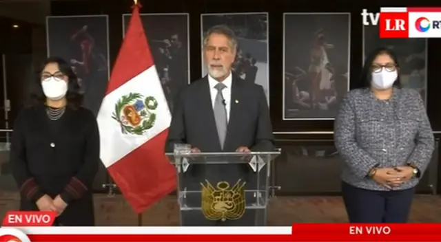 Francisco Sagasti presidió mensaje a la Nación luego de que exaltos mandos militares en retiro incitan a la rebelión de institutos armados. Francisco Sagasti presidió mensaje a la Nación luego de que exaltos mandos militares en retiro incitan a la rebelión de institutos armados.