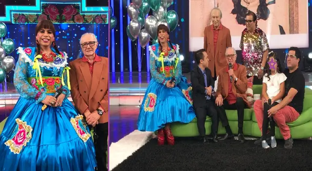 Guillermo Rossini agradeció a la 'Chola Chabuca' por la sorpresa.