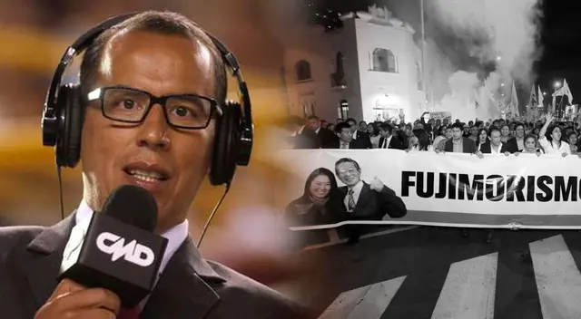 Fujimoristas usan la voz de Daniel Peredo para promover manifestaciones. Fujimoristas usan la voz de Daniel Peredo para promover manifestaciones.