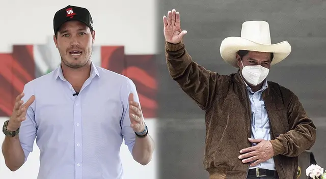 George Forsyth se reunió con el virtual presidente Pedro Castillo tras resultados oficiales de ONPE. George Forsyth se reunió con el virtual presidente Pedro Castillo tras resultados oficiales de ONPE.