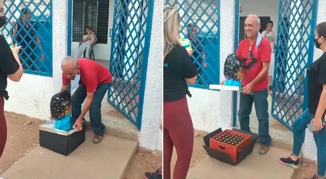 La reacción del padre emocionó a miles en TikTok.