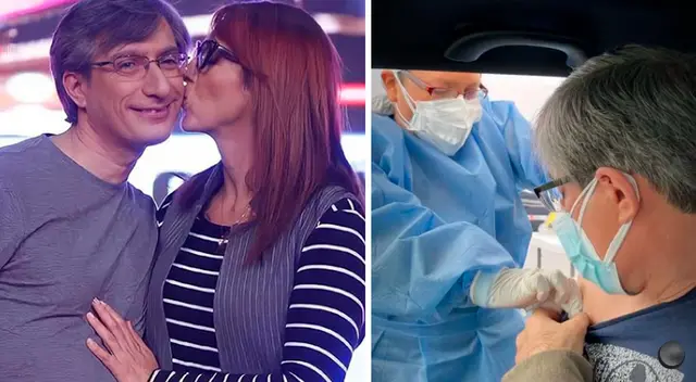 Federico Salazar fue inoculado tras vencer el COVID-19.