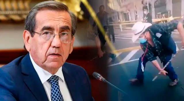 Castillo citó la Constitucíón para rechazar uso de machetes en manifestaciones.