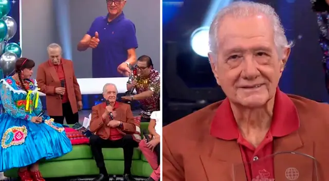 Guillermo Rossini se conmovió en el Reventonazo de la Chola.