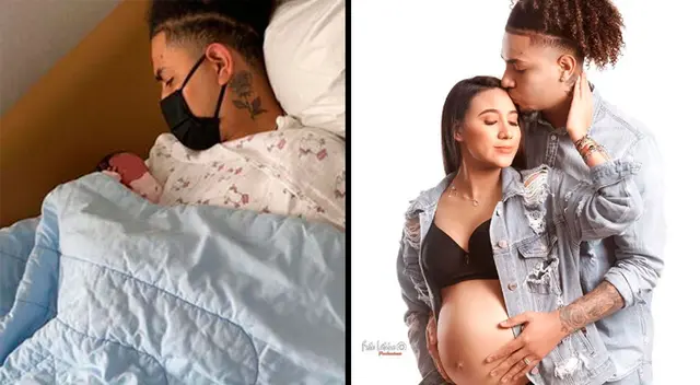 Youna celebra su primer Día del Padre junto a su pequeña Xianna. Youna celebra su primer Día del Padre junto a su pequeña Xianna.