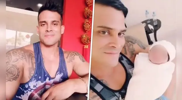 Christian Domínguez y las más enternecedoras fotos junto a su bebé. Christian Domínguez y las más enternecedoras fotos junto a su bebé.