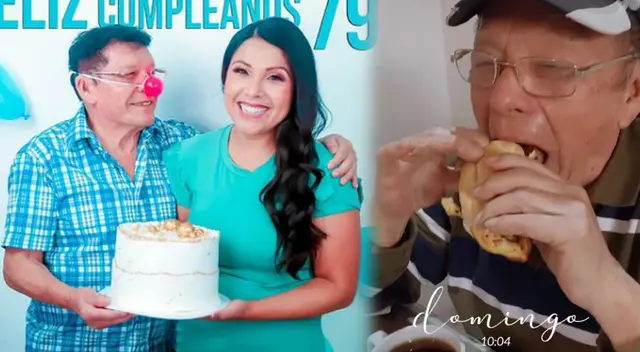 Tula Rodríguez emociona a su papito con un rico desayuno por su día Tula Rodríguez emociona a su papito con un rico desayuno por su día