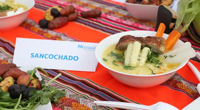 Las sopas están hechas a base de tubérculos, cereales y productos nacionales.