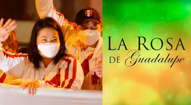 Mientras Keiko Fujimori daba su discurso, los usuarios en las redes sociales se quejaban por el corte de la Rosa de Guadalupe