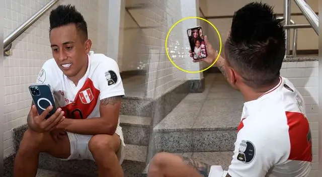 Christian Cueva se comunicó con Pamela López tras la victoria de la selección peruana.