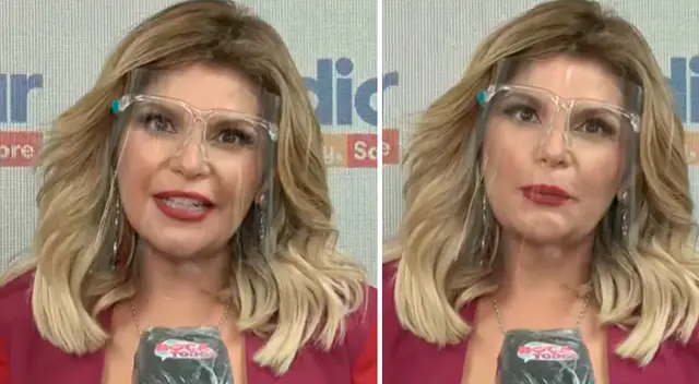 Itatí Cantoral se emocionó en vivo.