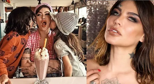 Angie Jibaja emocionada porque su hijo Janko se comunicó con ella. Angie Jibaja emocionada porque su hijo Janko se comunicó con ella.