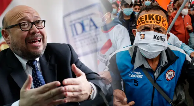 Percy Medina pide calma a la población. Percy Medina pide calma a la población.