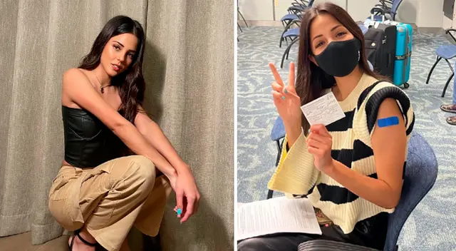 Luciana Fuster logró inocularse contra la COVID-19 en Estados Unidos. Luciana Fuster logró inocularse contra la COVID-19 en Estados Unidos.