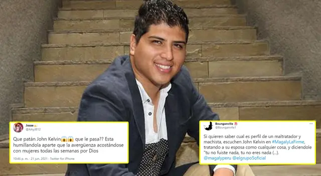 John Kelvin es cuestionado durante en redes sociales.
