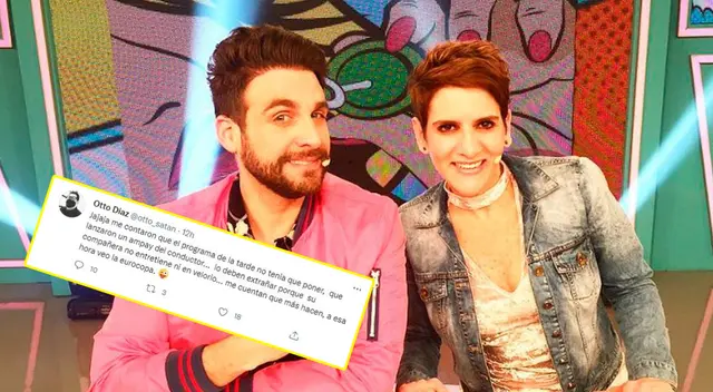 Otto Díaz señaló que desde que Rodrigo González salió de vacaciones el programa Amor y Fuego se ha vuelto más aburrido. Otto Díaz señaló que desde que Rodrigo González salió de vacaciones el programa Amor y Fuego se ha vuelto más aburrido.