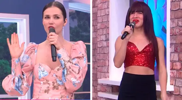 Maju Mantilla quedó impactada con el talento de La Uchulú.