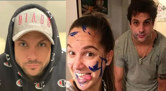 Nicola Porcella evidencia la confianza que existe con la mamá de su hijo Adrianito Nicola Porcella evidencia la confianza que existe con la mamá de su hijo Adrianito