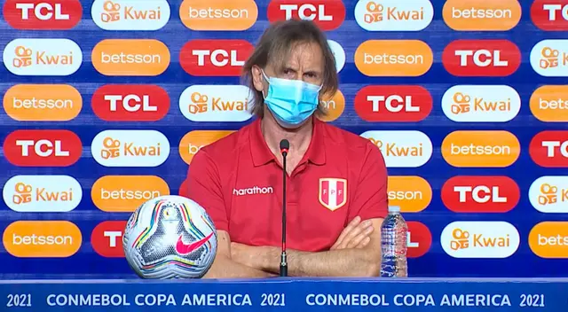 Ricardo Gareca saldrá con el mismo once contra Ecuador.