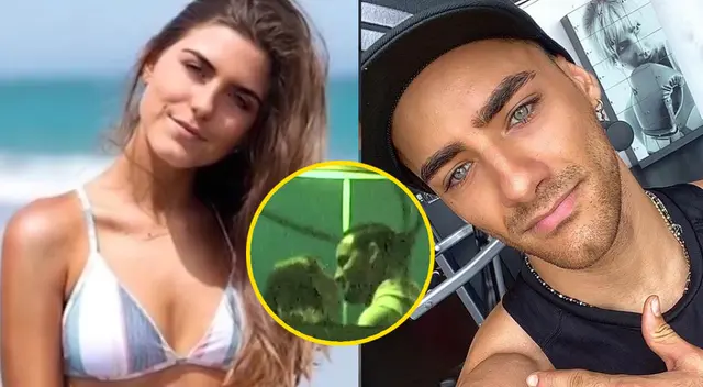 Austin Palao ampayado con nueva joven por Amor y Fuego.