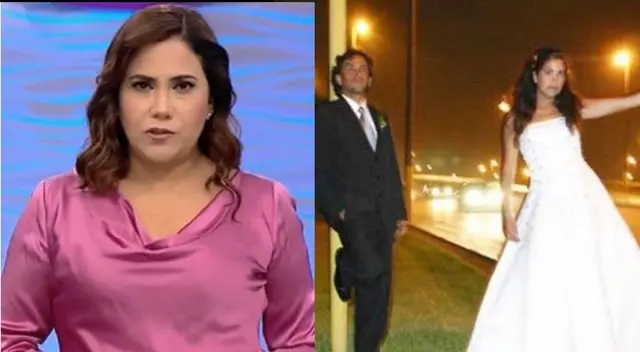 Andrea Llosa y la vez que recórdó su boda hace 16 años atrás Andrea Llosa y la vez que recórdó su boda hace 16 años atrás