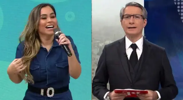 La conductora Ethel Pozo comenzó América Hoy saludando a Federico Salazar, y aseguró que lo extrañó durante el flash electoral.