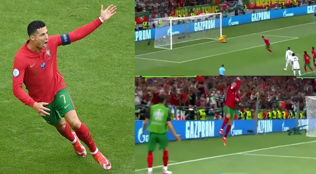 Cristiano Ronaldo puso el 1-0 para Portugal sobre Francia en la Eurocopa 2021. Cristiano Ronaldo puso el 1-0 para Portugal sobre Francia en la Eurocopa 2021.