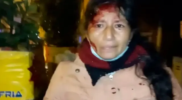 La dueña de tienda tuvo que ser llevada  a un hospital