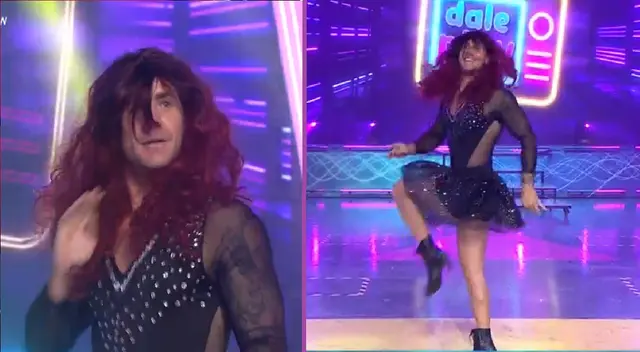 Pancho Rodríguez se lució al mismo estilo que la reina del "Caramelo" en EEG.