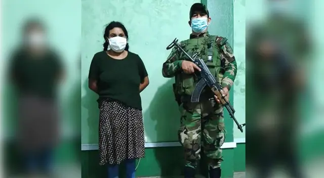 Julia Raquel Cuadros Ccasani, fue detenida. Tenía a la menor dentro su rústica casa.