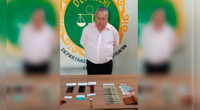 Hombre tenía los objetos robados entre sus pertenencias