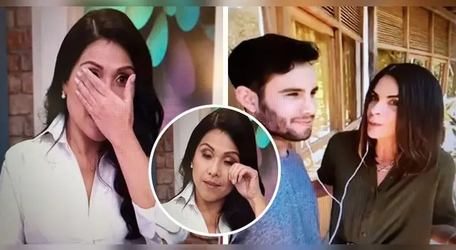 Tula no evitó quebrarse un poco durante la transmisión en vivo. Tula no evitó quebrarse un poco durante la transmisión en vivo.