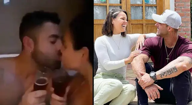 Sebastián Lizarzaburu y Andrea San Martín comparten romántico momento juntos. Sebastián Lizarzaburu y Andrea San Martín comparten romántico momento juntos.