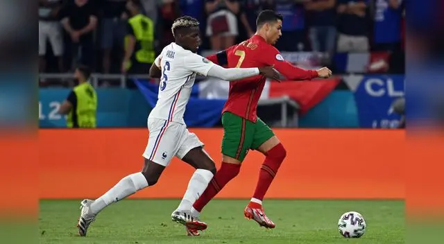 La selección de Portugal de la mano de Cristiano Ronaldo igualó 2-2 ante Francia y ambos clasificaron. La selección de Portugal de la mano de Cristiano Ronaldo igualó 2-2 ante Francia y ambos clasificaron.
