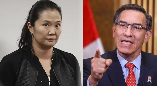Martín Vizcarra envía contundente mensaje a Keiko Fujimori. Martín Vizcarra envía contundente mensaje a Keiko Fujimori.