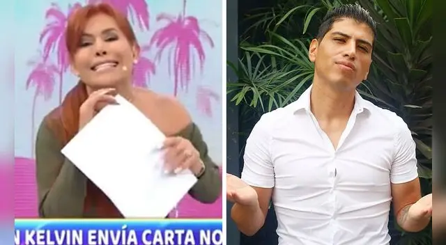 Magaly Medina no tuvo mayor reacción que reírse del músico. Magaly Medina no tuvo mayor reacción que reírse del músico.