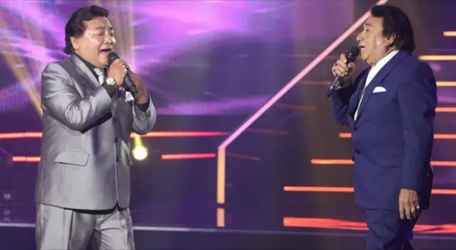 Guiller sorprendió al llegar Yo Soy a apoyar a su imitador peruano, Néstor Cuya, en las galas en vivo, el pasado 31 de agosto del 2016.